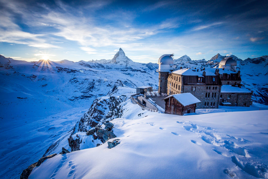 Above Zermatt, Gornergrat, Switzerland