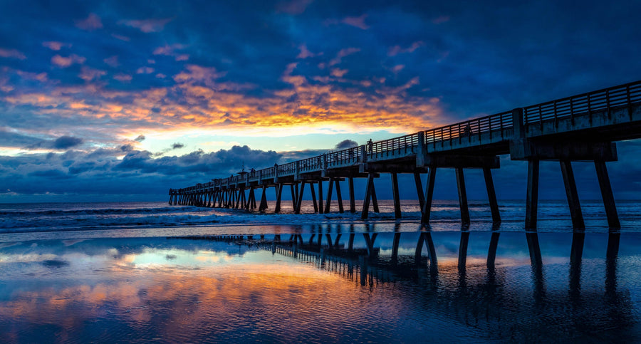 After Joaquín, Jacksonville Beach, Florida