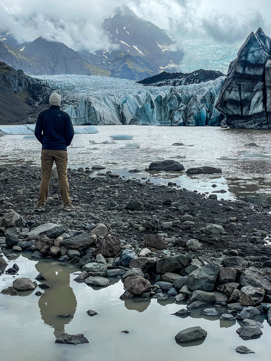 At the Lagoon Edge, South Iceland