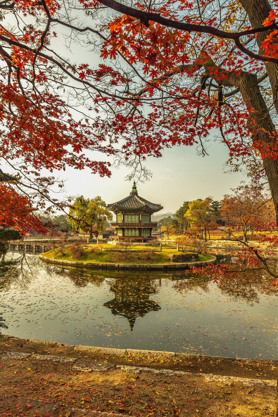 Autumn at Gyeongbokgung, Seoul, South Korea