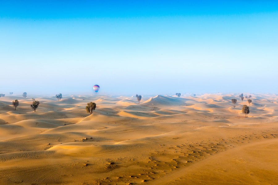 Balloons over the Dunes, Arabian Desert, Dubai
