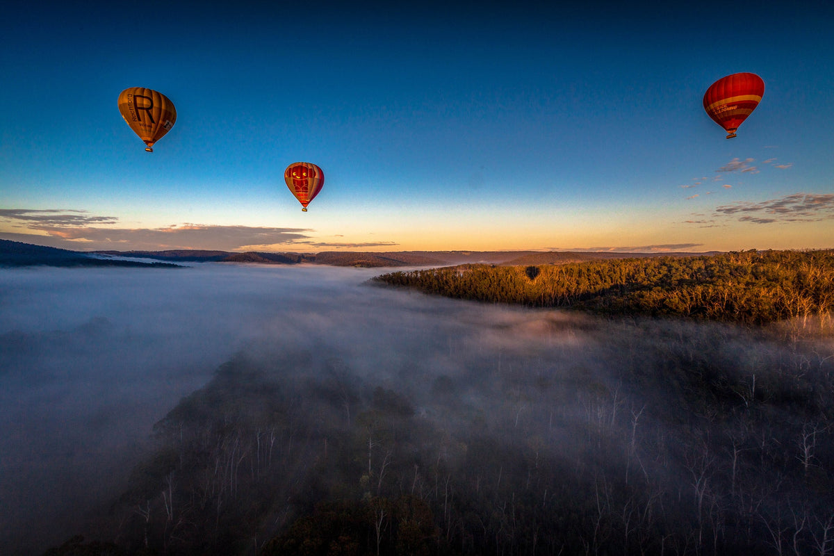 Balloons over the Valley, Yarra Valley, Australia