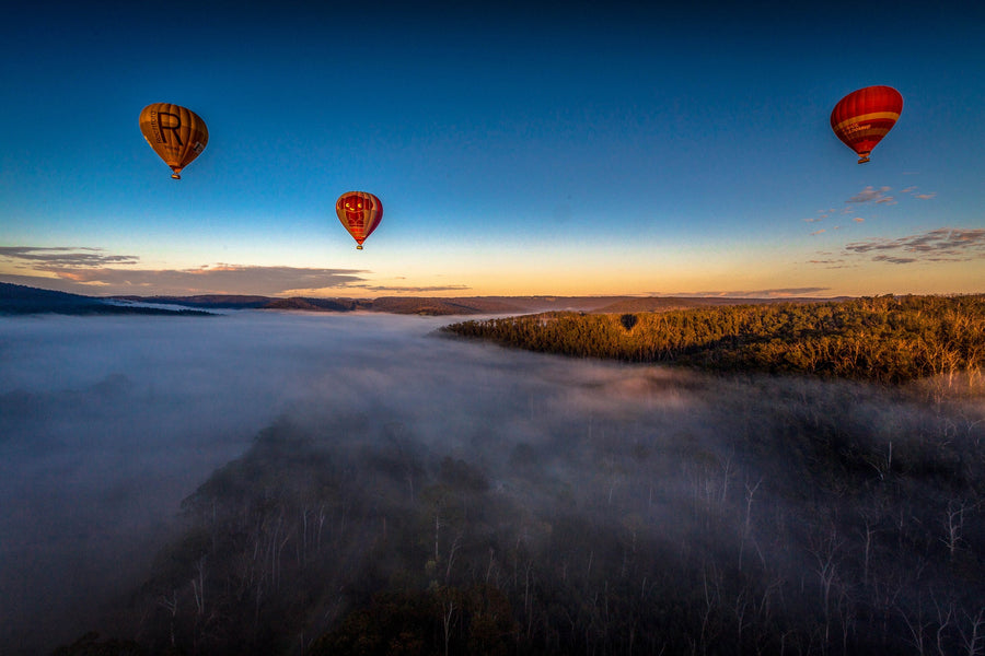 Balloons over the Valley, Yarra Valley, Australia