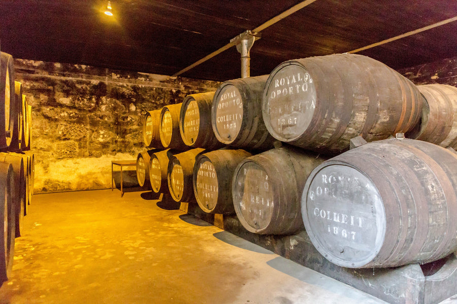 Barrels in the Dark, Vila Nova de Gaia, Portugal