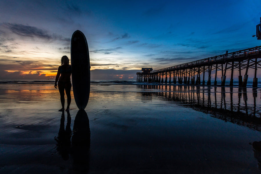 Before the Paddle-Out, Cocoa Beach, Florida