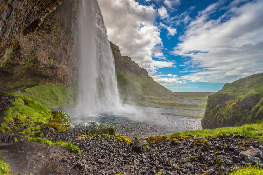Behind the Veil, Seljalandsfoss, South Iceland