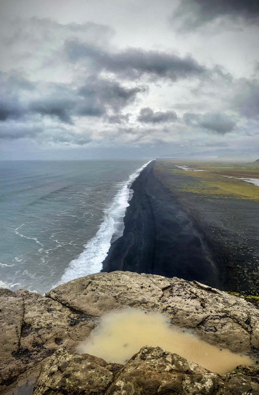Black Sand Coastline, Dyrhólaey, South Iceland