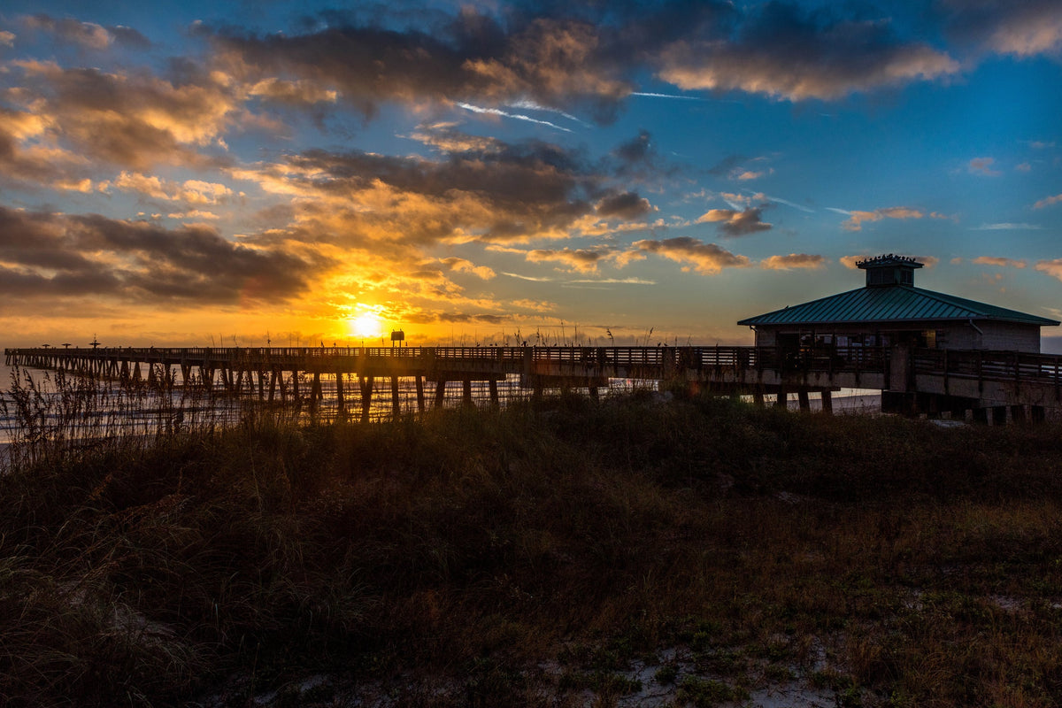 Boardwalk Sunset, Jacksonville Beach, Florida