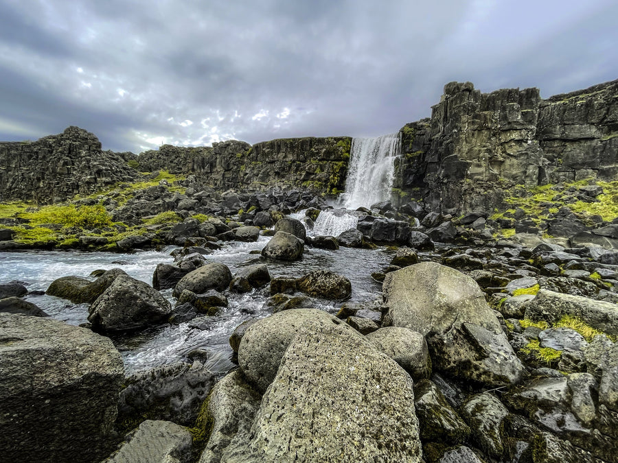 Falls in the Rift, Þingvellir, Iceland