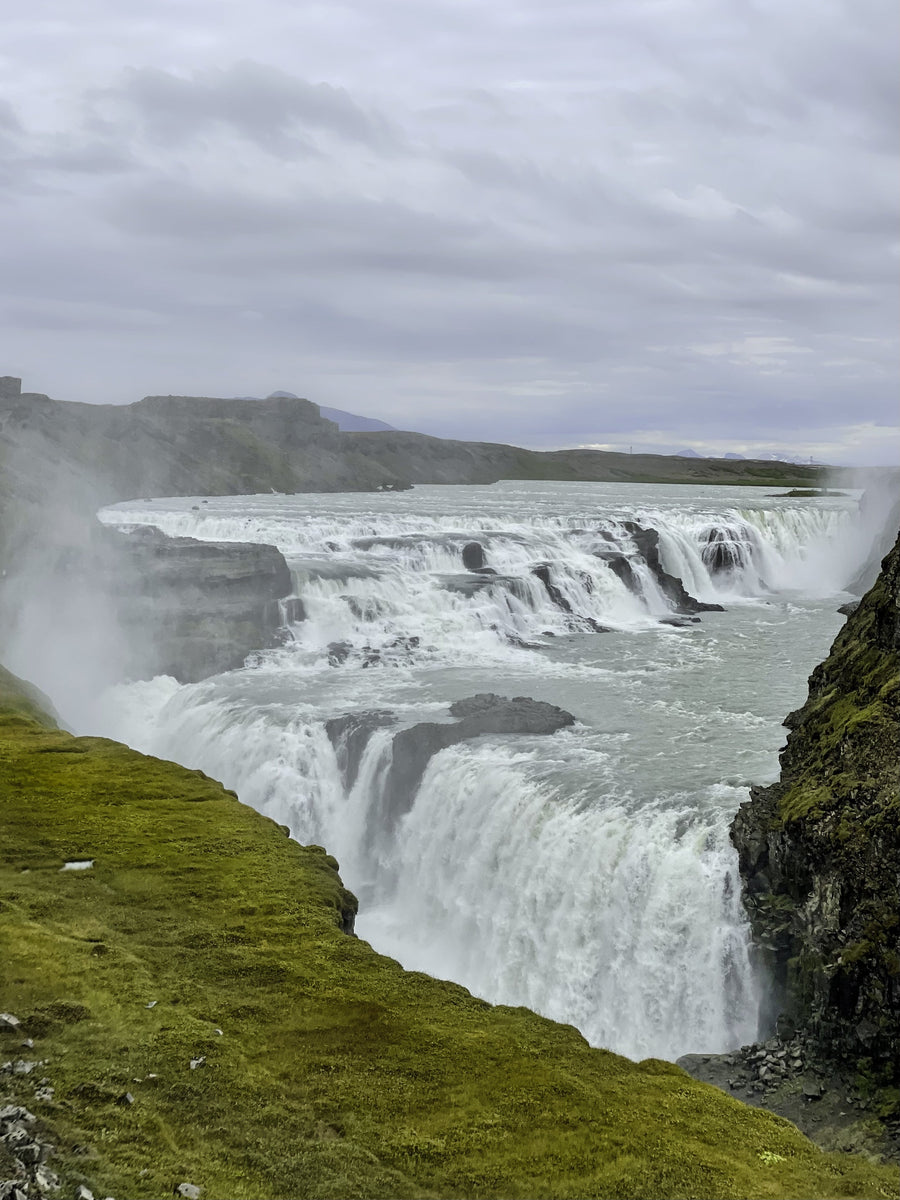 Gullfoss in Summer, Gullfoss, Iceland