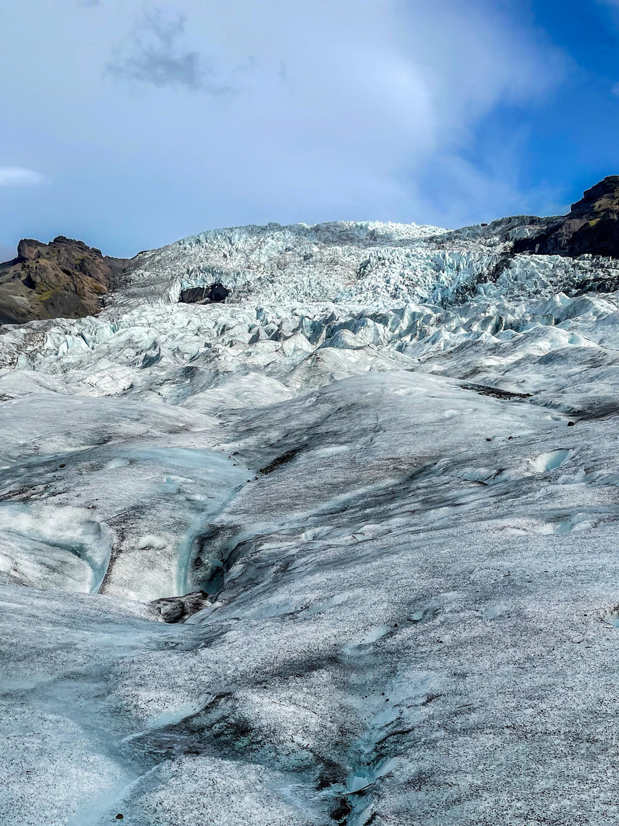 Ice Field, South Iceland