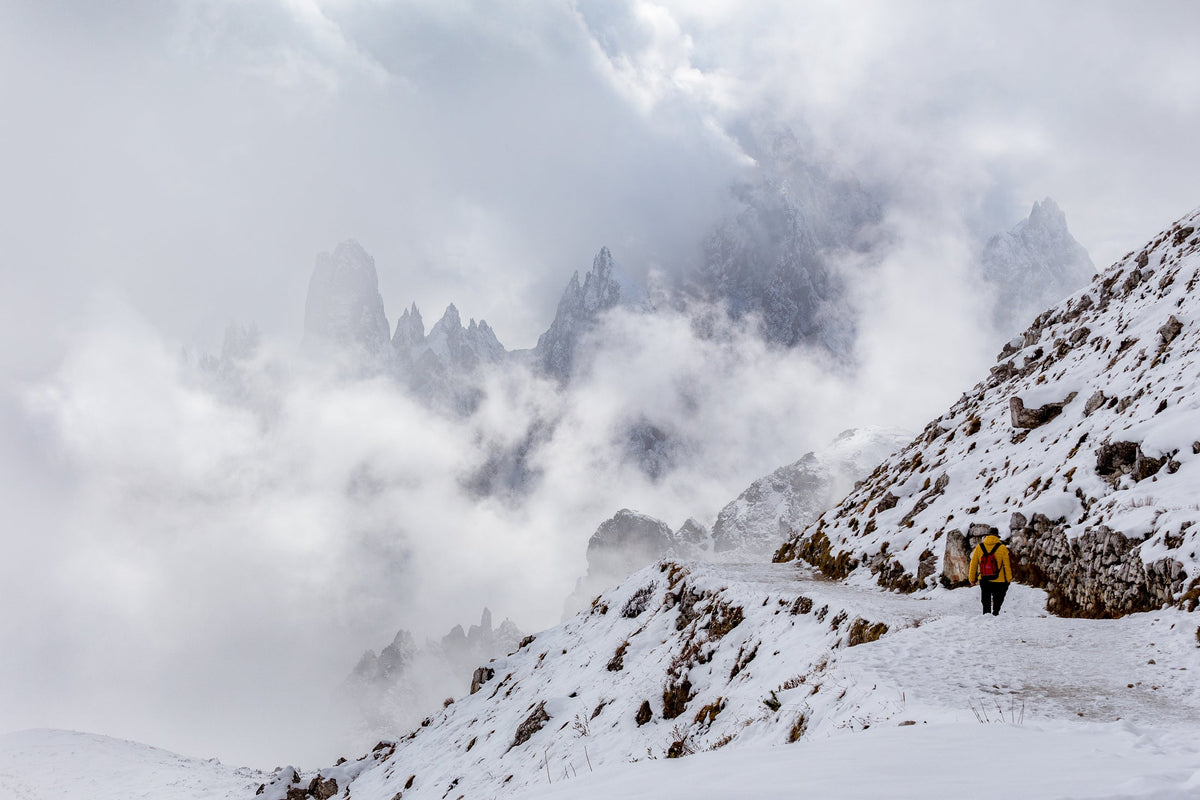 Into the Cloud, Dolomites, Italy
