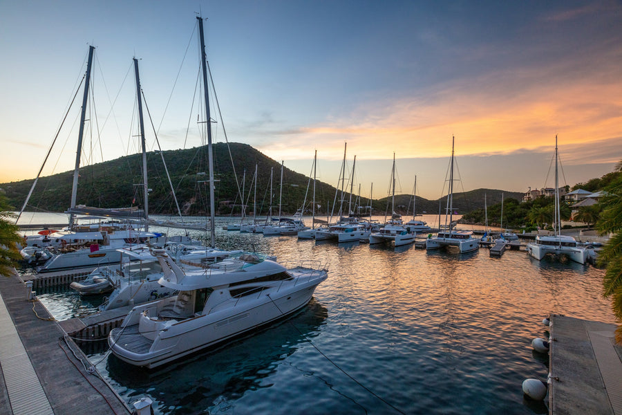 Marina Dusk, British Virgin Islands