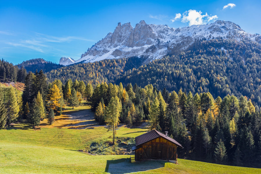 Mountain Hut, Dolomites, Italy