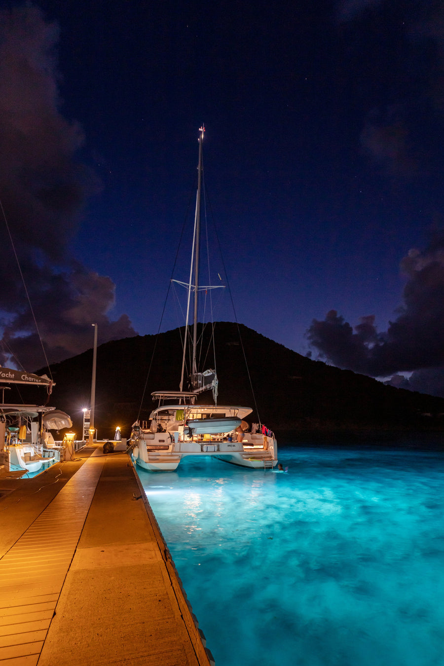 Night Dock, British Virgin Islands