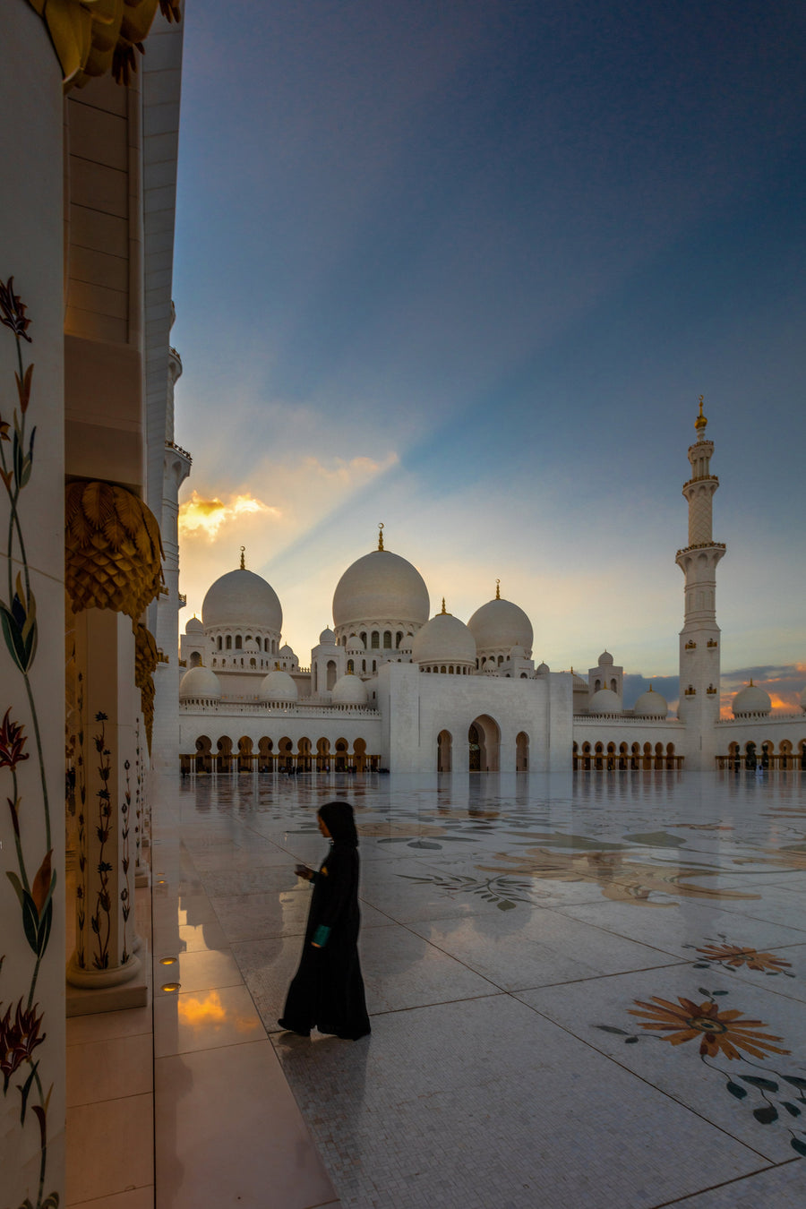 Quiet Devotion, Sheikh Zayed Grand Mosque, Abu Dhabi