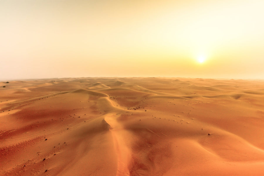 Red Sand from Above, Arabian Desert, UAE