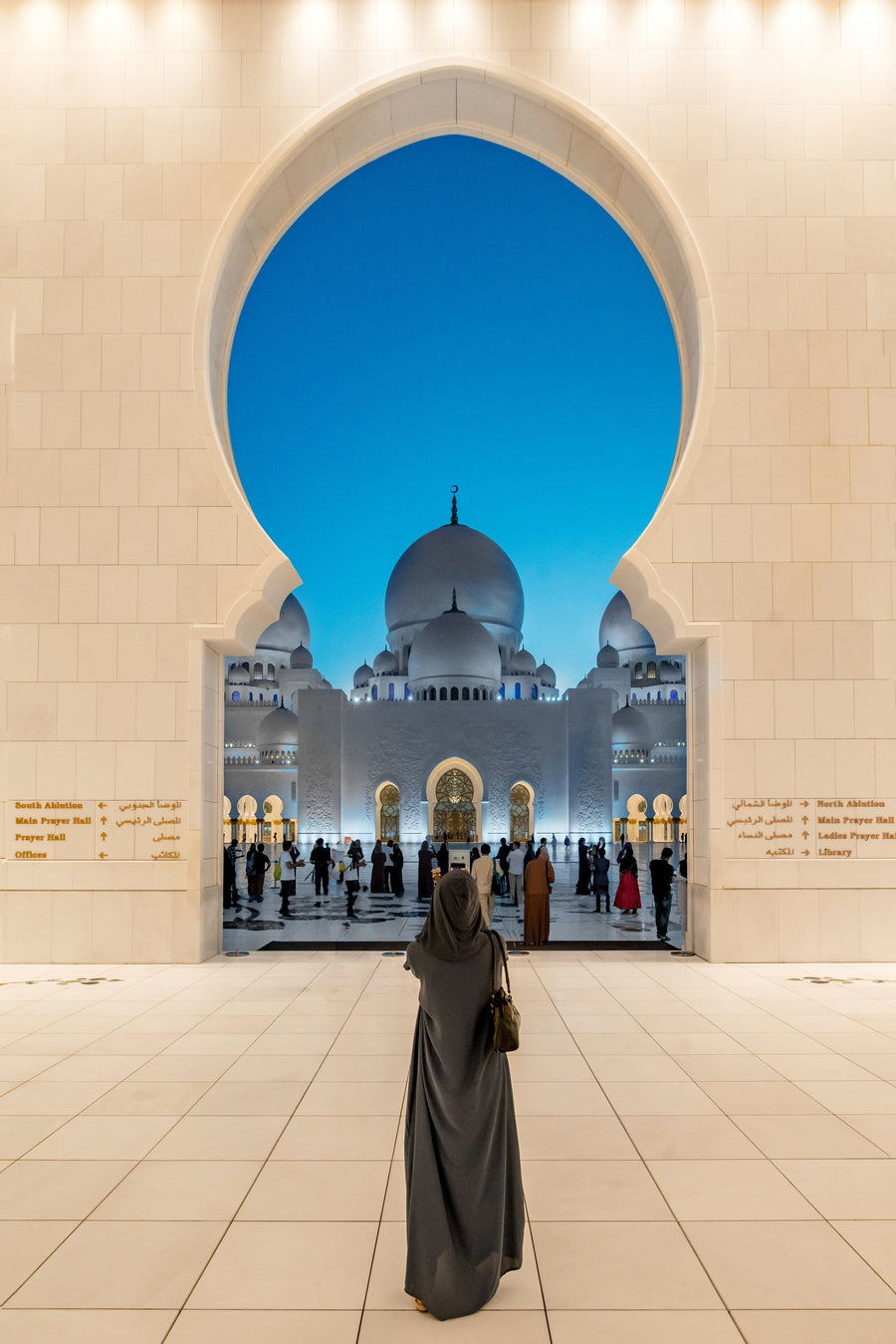 Reflection, Sheikh Zayed Grand Mosque, Abu Dhabi