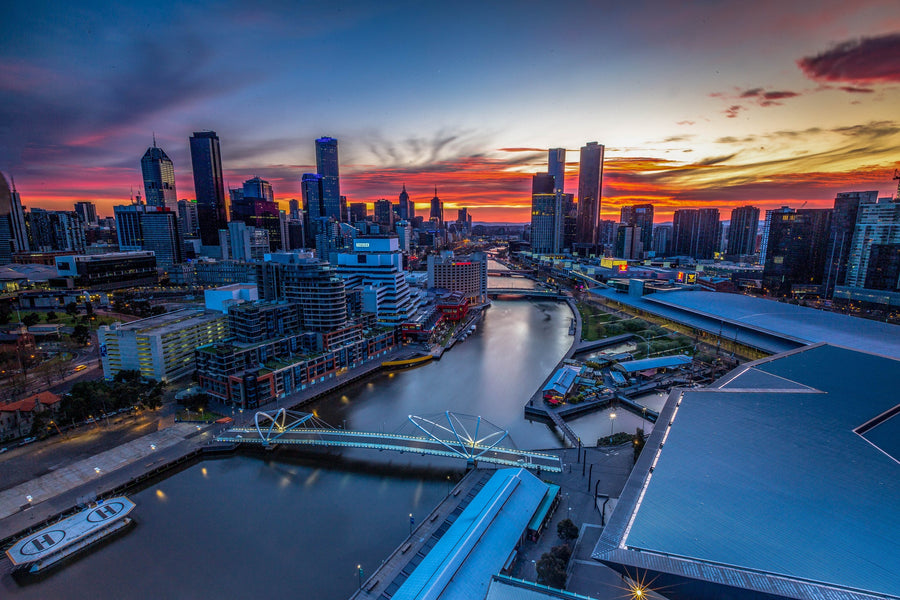 River City from Above, Melbourne, Australia