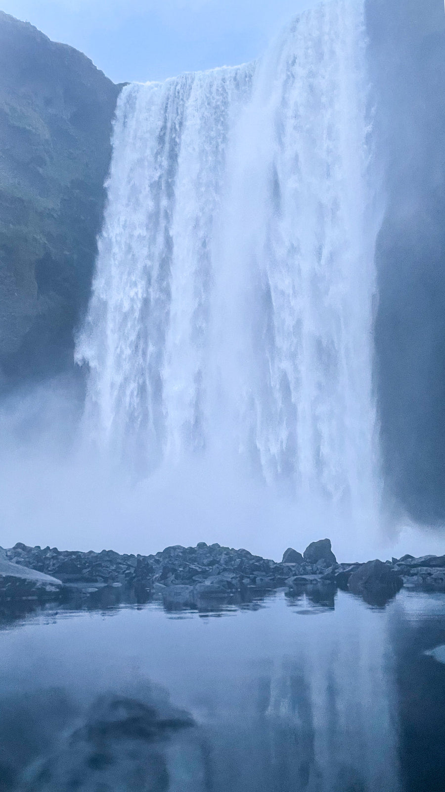 Skógafoss Mirror, Skógafoss, South Iceland
