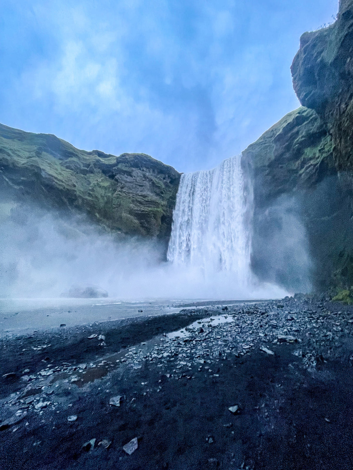 Skógafoss Thunder, Skógafoss, South Iceland