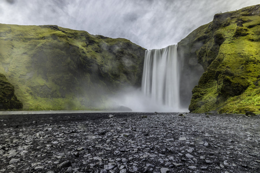 Skógafoss Wide, Skógafoss, South Iceland