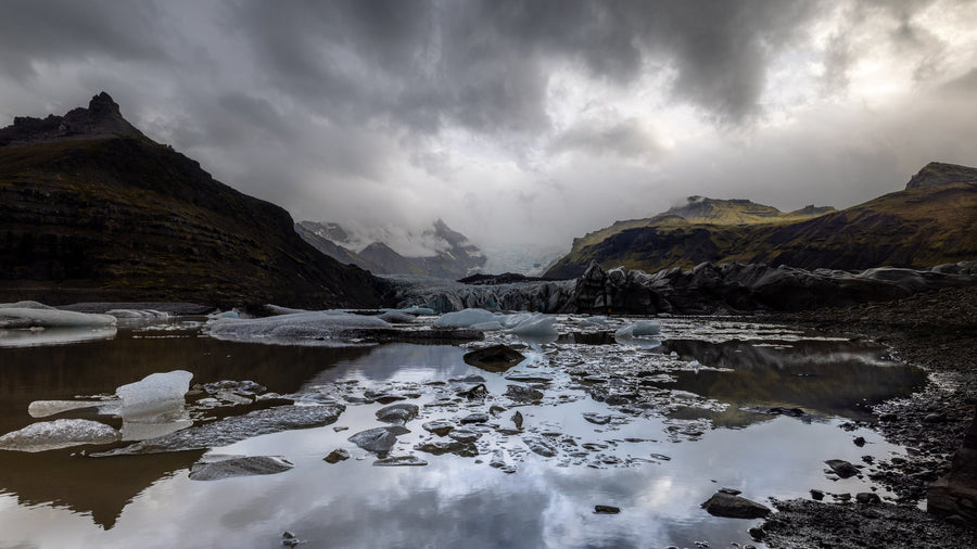 Still Water, Restless Sky, South Iceland