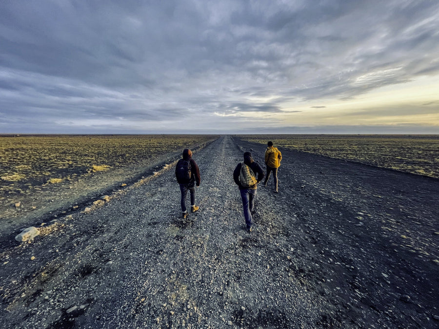 The Long Walk Out, Sólheimasandur, South Iceland