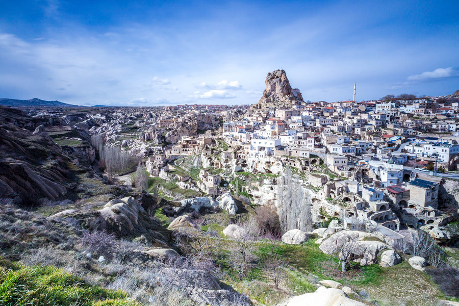 Uçhisar Castle, Cappadocia, Turkey