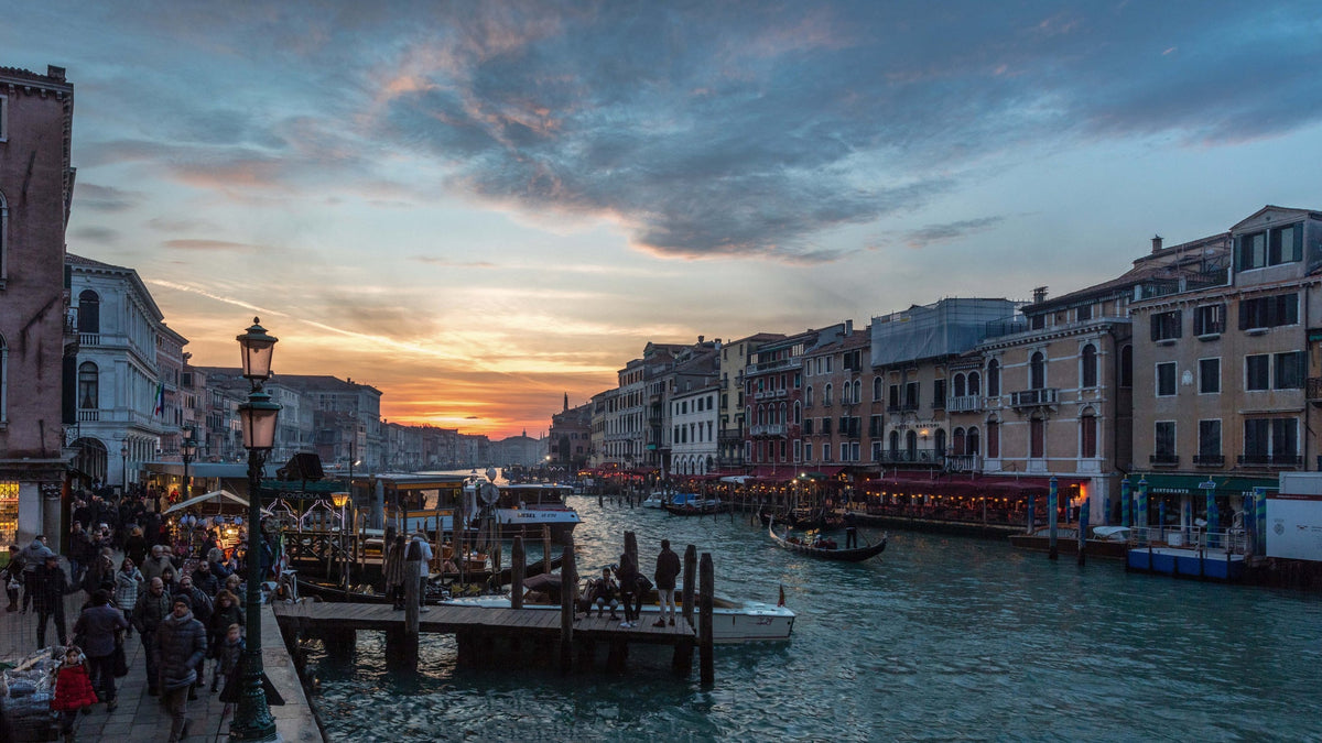 Venice at Dusk, Venice, Italy