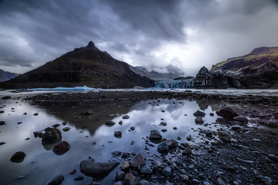 Where the Glacier Ends, South Iceland